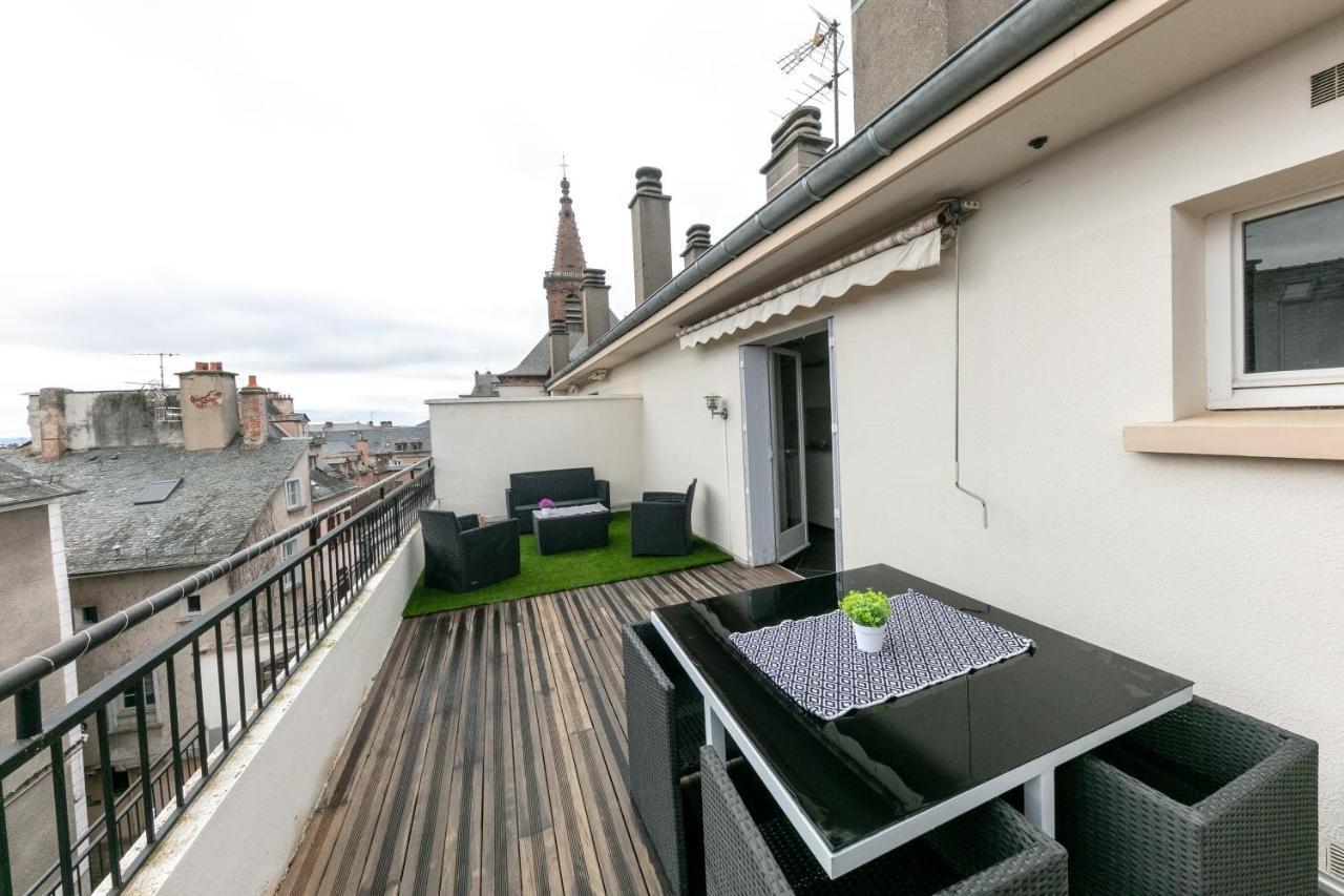 Apartamento La Terrasse De St Amans Rodez Exterior foto