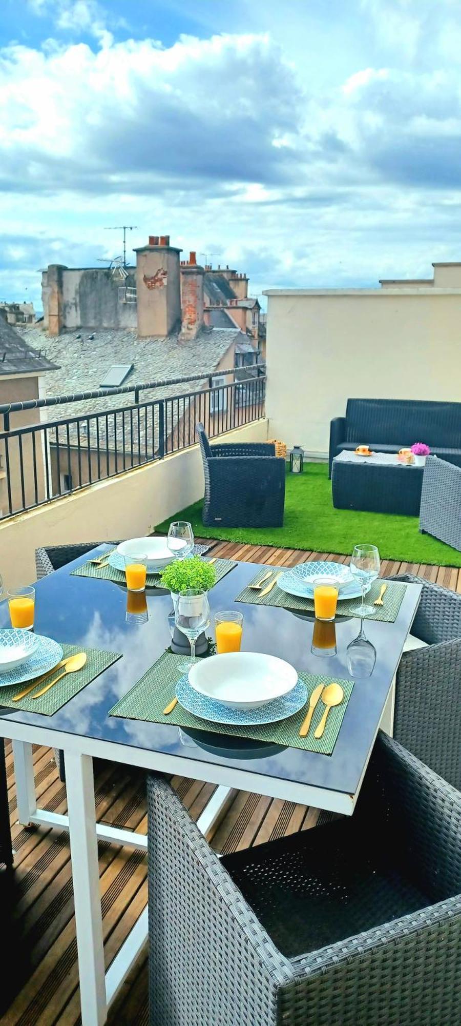 Apartamento La Terrasse De St Amans Rodez Exterior foto